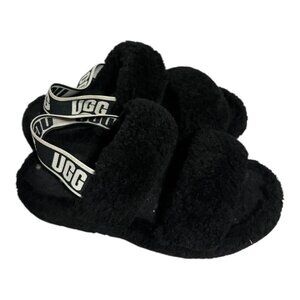 UGG Oh Yeah Slide Sandal Black Women’s Size 6 🖤